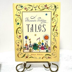 Alexander Pushkin Tales – English – USSR 1980 Vintg Hardcover –